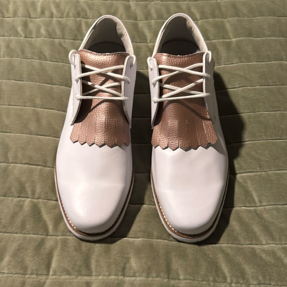 FootJoy women’s sport retro spikeless golf shoes.